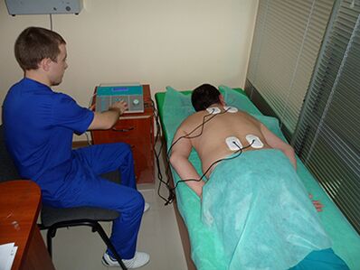 Elektroforeza lecznicza na zapalenie gruczołu krokowego